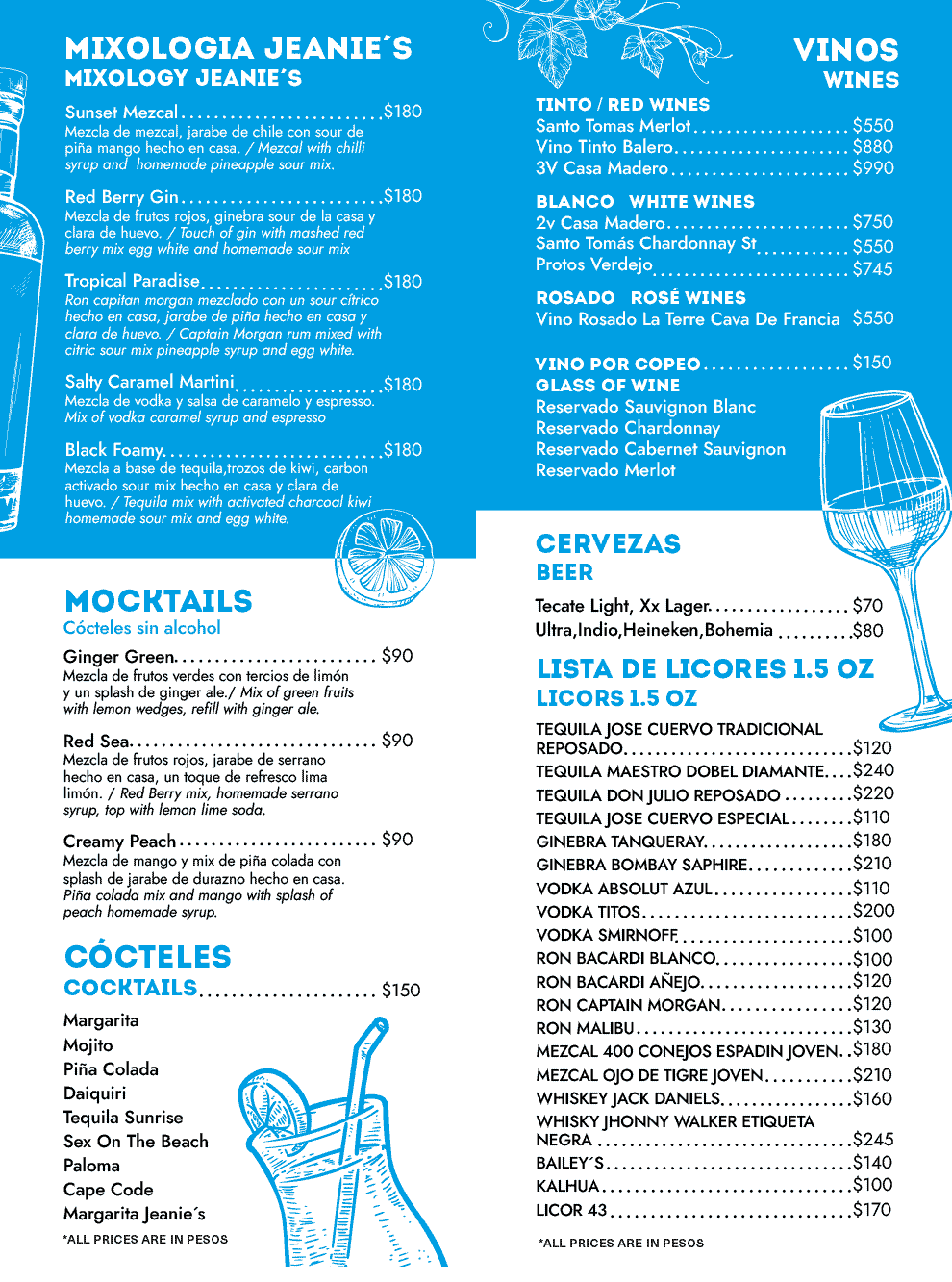 English Menu English Menu